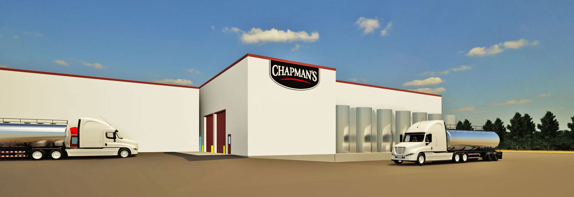 Artist’s rendering of Chapman’s new production facility